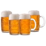 Set 4 Vasos Shop Cerveceras Vidrio 480ml Vikings Allegra - Imagen 3