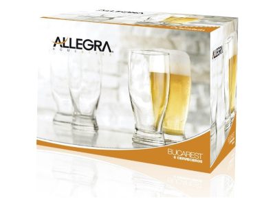 Set De 6 Vasos Cerveceros 340Cc Bucarest - Imagen 4