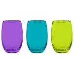 Set 6 Vasos Bajos Mikonos Full Color 460Cc - Imagen 2