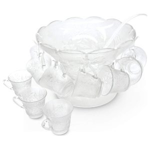 Set Ponchera 27 Piezas Vidrio