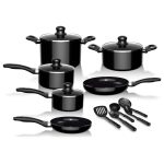 Batería de Cocina 15 Piezas Omni  Black Aluminio Antiadherente - Imagen 3