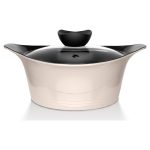 Batería Cocina Aluminio Fundido 7 piezas Kova Beige - Imagen 9