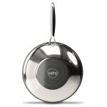 Sartén Wok Acero Inoxidable Antiadherent 26cm Honeycomb Wens - Imagen 5