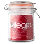 Frasco con tapa de Vidrio 750ml Allegra