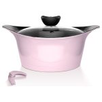 Batería Cocina Aluminio Fundido 7 piezas Kova Pink - Imagen 8
