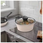Batería Cocina Aluminio Fundido 7 piezas Kova Beige - Imagen 5