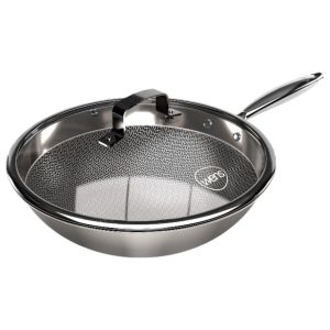 Wok Con Tapa 28 Cm, Honeycomb