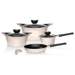 Batería Cocina Aluminio Fundido 7 piezas Kova Beige - Imagen 7