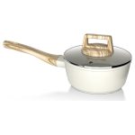 Bateria Cocina 14Pzs Aluminio Forjado Antiadherente Flow Beige - Imagen 7