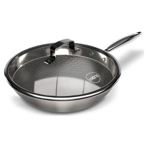 Wok Con Tapa 30 Cm, Honey Comb Wens