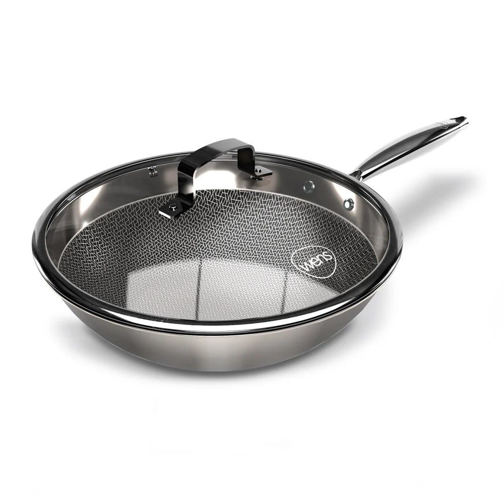 Wok Con Tapa 30 Cm, Honey Comb Wens Wok Con Tapa 30 Cm, Honey Comb Wens - Imagen 1
