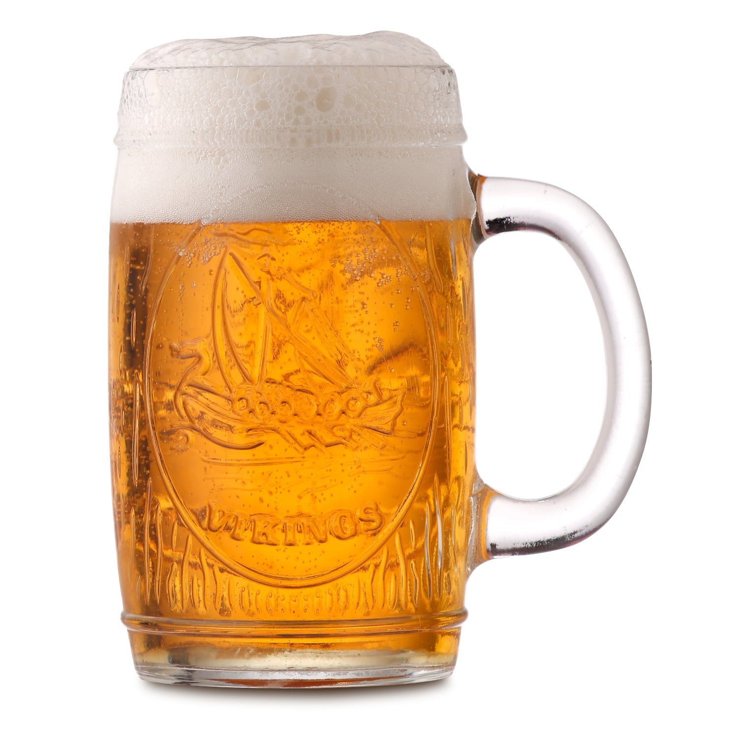 Set 4 Vasos Shop Cerveceras Vidrio 480ml Vikings Allegra Set 4 Vasos Shop Cerveceras Vidrio 480ml Vikings Allegra - Imagen 1