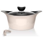 Batería Cocina Aluminio Fundido 7 piezas Kova Beige - Imagen 8