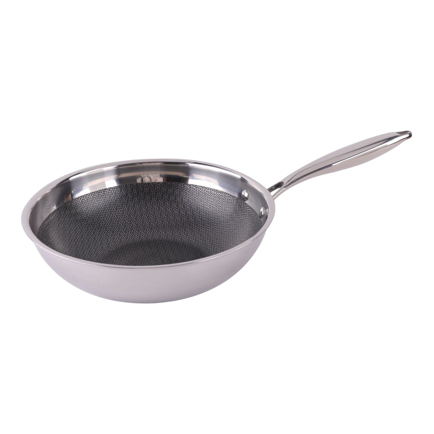 Sartén Wok Acero Inoxidable Antiadherent 26cm Honeycomb Wens Sartén Wok Acero Inoxidable Antiadherent 26cm Honeycomb Wens - Imagen 1