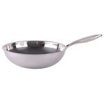 Sartén Wok Acero Inoxidable Antiadherent 26cm Honeycomb Wens - Imagen 3