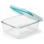 Set 10 Contenedores Herméticos Vidrio Allegra | Tapers Rectangulares para Cocina - Imagen 2