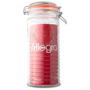 Frasco con tapa de Vidrio 1,4L Allegra