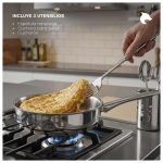Batería de Cocina Acero Inoxidable 15 Piezas Juego de Ollas Stark - Imagen 3