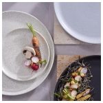 Plato Porcelana pando coupe 28.4cm orion reactivo - Imagen 3