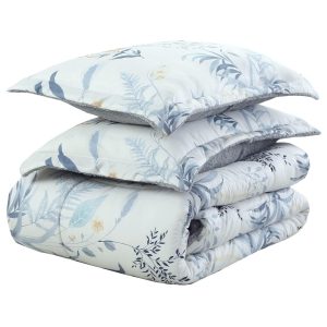 Cubrecama Estampado Con Sherpa  Modelo Larisa