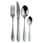 Set Cuchillería Acero Inoxidable 24 Piezas Cuchillo Carne Vancouver Apaisado Krons - Imagen 2
