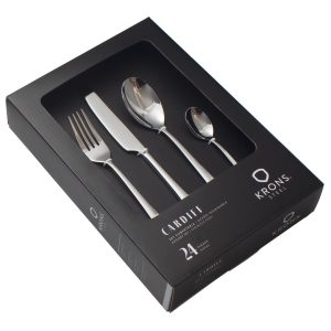 Set Cuchillería Acero Inoxidable 24 Piezas Cardiff Krons