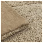 Cubrecama Embossed Sherpa 2,5 Plazas King  Modelo Sonya - Imagen 2