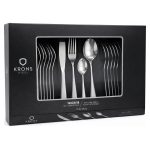Set Cuchillería Acero Inoxidable 24 Piezas Cuchillo Carne Vancouver Apaisado Krons
