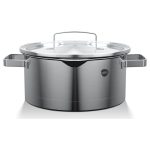 Cacerola Acero Inoxidable con tapa 3,3 Litros 20cm