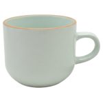 Juego de 12Pzs Tazas Té + Platos 200ml Verde Amalfi Hallen - Imagen 4